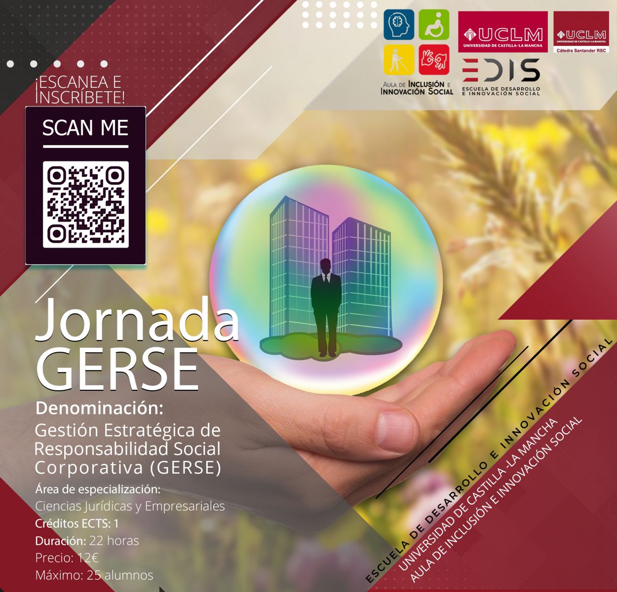 Nuevo Curso de GERSE en la UCLM: Impulsando la Responsabilidad Social Empresarial